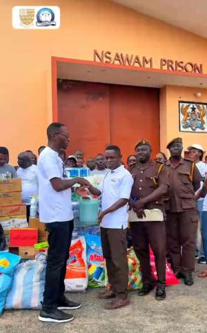 LCF Leads Successful Prison Outreach at Nsawam, Extends Hope to Inmates.