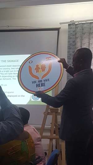 West African Network For Protection Of Children Introduces Signage