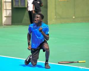 Samuel Nyemekye upsets top seed Japheth Bagerbaseh to reach Accra Open Quarterfinals