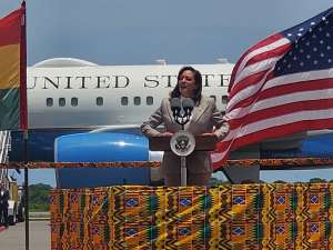 US Vice President Kamala Harris arrives in Ghana today
