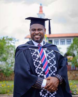 Abeiku Santana bags another masters degree from University of Ghana Business School