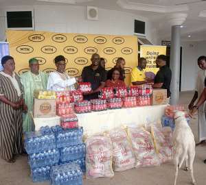 Ramadan: MTN Ghana donates food items to Ashanti Regional Chief Imam