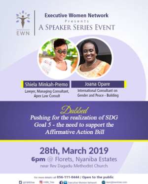 Executive Women Network 2nd Speaker Series Comes Off Thursday 28th March