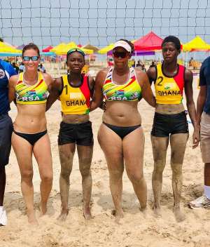 Beach Volleyball: Ghana ladies in final of Commonwealth Games Africa Qualifier