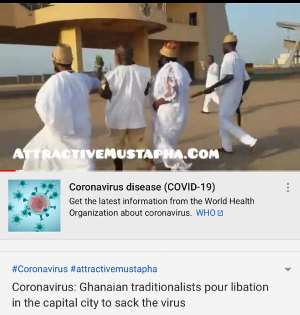 Coronavirus: Traditionalists Pour Libation To Sack Virus Video