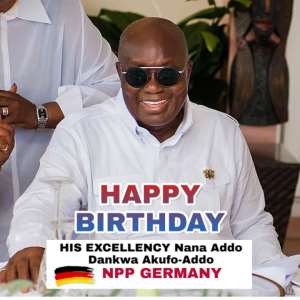 NPP Germany extends best wishes to President Akufo-Addo on his 77th milestone