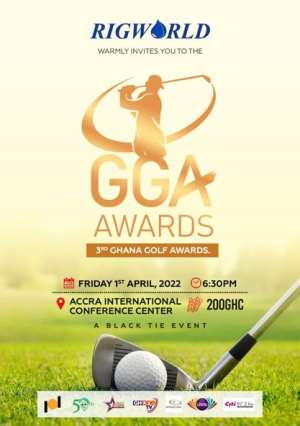 Ghana Golf Association in partnership with Rigworld to host Ghana Golf Awards Night