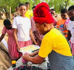 Ghanaian art educator impacts young minds with art skills, opportunities