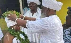 63-year-old Gborbu Wulomo marries 12-year-old girl in controversial customary marriage at Nungua
