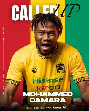 Asante Kotoko goalkeeper Mohammed Camara called up to Guinea national team for March international window