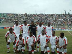 Government delegation welcome Black Stars