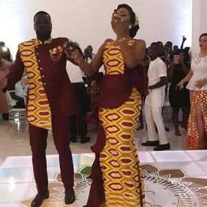 Former Arsenal Star Emmanuel Ebou Marries Stephanie In Abidjan