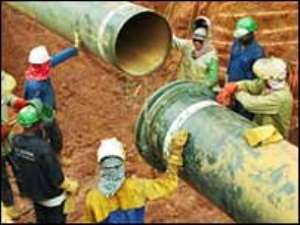 Gas pipeline to be completed in November