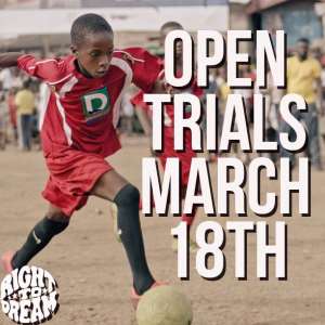 Right To Dream Academy To Hold Trials On March 18