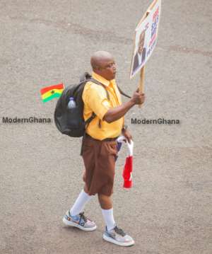 Ghana63: Check The Man Who Stole The Show At The Independence Day Parade In Kumasi Exclusive Photos