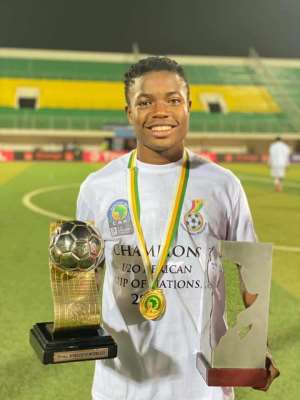 U-20 Afcon: Issahaku Abdul Fatawu named Most Valuable Player of the tournament