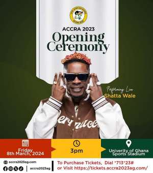 13th All Africa Games: Shatta Wale to perform at opening ceremony Friday