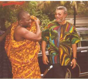 Otumfuo is not in a position to know - Rawlings