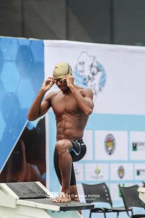 Abeiku Jackson Beats Senegalese Swimmer To Set New Record