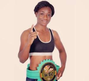 Zambian Lolita Muzeya knocks out Ghana’s Yarkor Chavez in round one