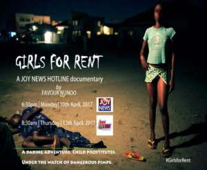 Hotline documentary: Girls for Rent - minor sex workers in Accras red light district