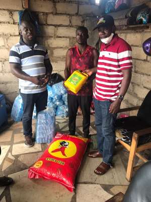 COVID-19: Hon. Ogajah Goes To The Aid Of Stranded Constituents In Accra