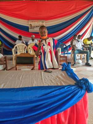 Replace and probe Wenchi MCE---NPP polling station executives