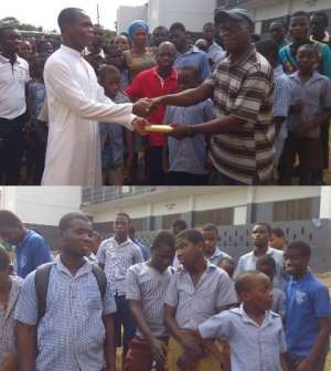 Akropong School For The Blind Receives Support From St Kizito Catholic Youth