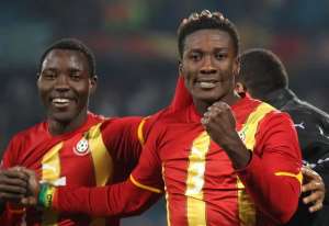 Asamoah Gyan names Kwadwo Asamoah as his favourite Black Stars teammate