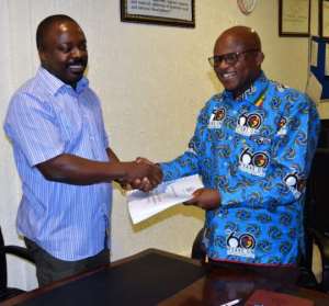 Dr Mahama Hands over to Dr Arthur as New Head of Local Government Service
