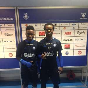 Ghanaian duo Anthony Annan and Evans Mensah help HJK to reach Finnish Cup final