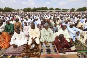 Muslims in Ashaiman express gratitude to PresidentMahama for a two-day holiday