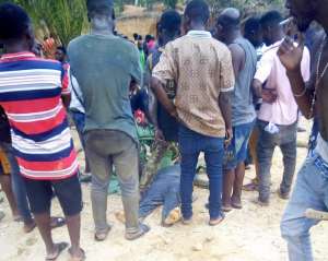 5 feared dead asmining pit collapses at Mpasatia