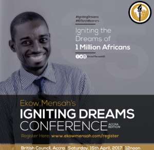 Ekow Mensah Hosts The 1st Igniting Dreams Conference