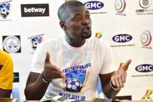 Medeama SC Coach Samuel Boadu Commends His Players After WAFA Humbling