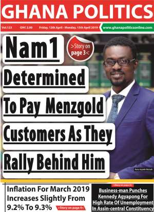 Menzgold Customers Court Love For NAM1