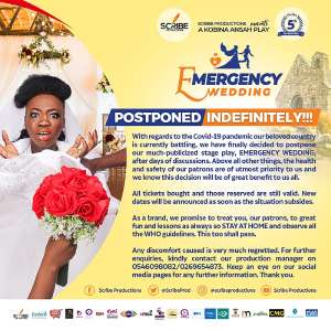 Kobina Ansah's Emergency Wedding Postponed Indefinitely