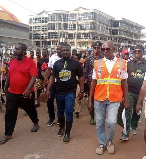 Ash Regional Minister redirects CCTV Cameras to capture individuals dumping refuse in drains, surroundings