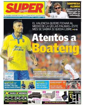 Kevin Prince Boateng set for Valencia move after impressing at Las Palmas