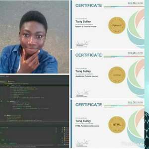 This 14-Year-Old Ghanaian Learnt Coding From YouTube; Created Snakes Game And Owns A Tech Blog