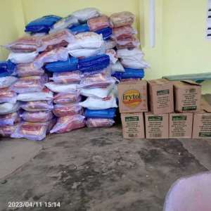 Ellembelle MP donates food items to Muslim community to climax Ramadan