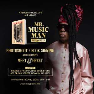 Maestro Kojo Antwi to sign memoir in New York on April 16, 2026