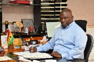 The Managing Director of the Tema Oil Refinery TOR Asante Berko