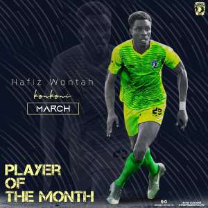GHPL: Bechem Utd names talisman Hafiz Konkoni as Player of the Month for March