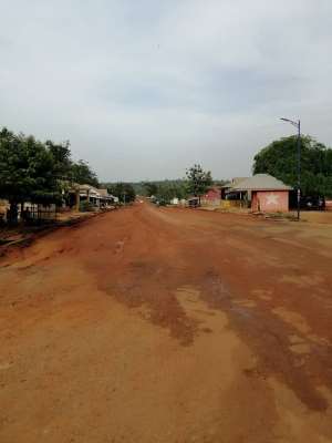 Mahama Gets Result: Ahafo Cocoa Roads Continuing
