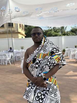 Reindorf Nana Kwadwo Oware at the Coronation of Wenchimanhene on 21st September 2024.