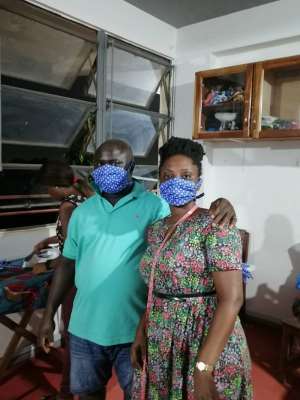 Amansan Skill Training Institute Making Face Masks To Meet Coronavirus Shortages