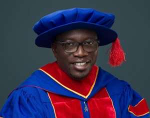 Central Regional Coordinator of the Licensed Surveyors Association of Ghana, Engr. Dr. Dr. E. A. Gyamera