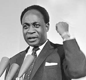 Dr. Kwame Nkrumah won Ghana's independence in March 1957