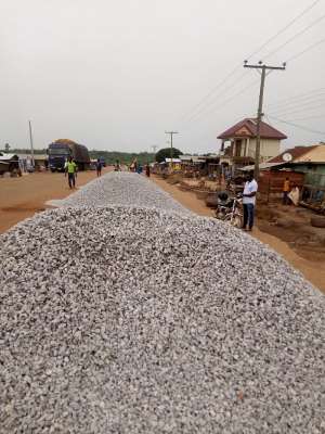 Work Begins On Debibi Town Gutters